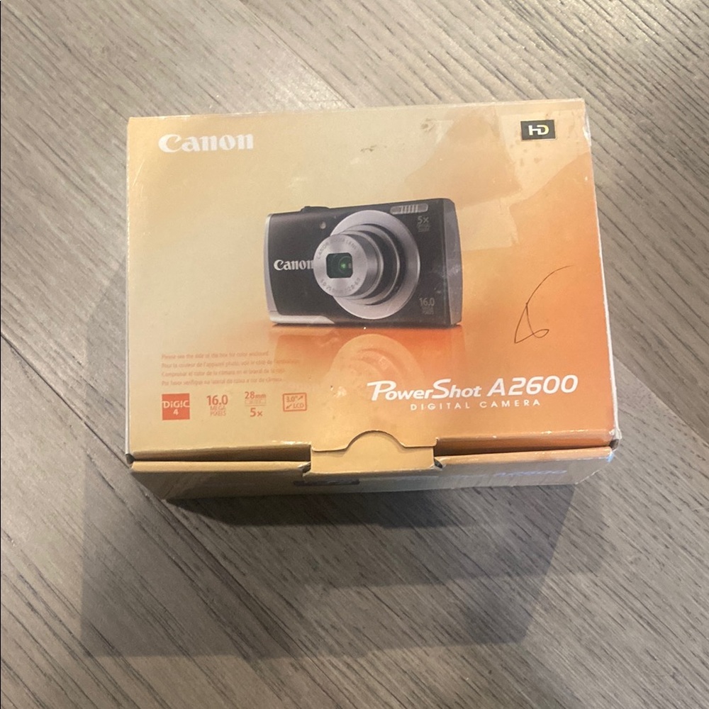 Canon Silver Digital Camera Compact PowerShot